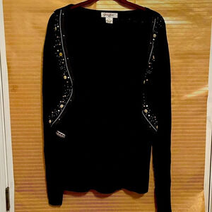 GRAFFITI~ BLOUSE/CARDIGAN~ LARGE